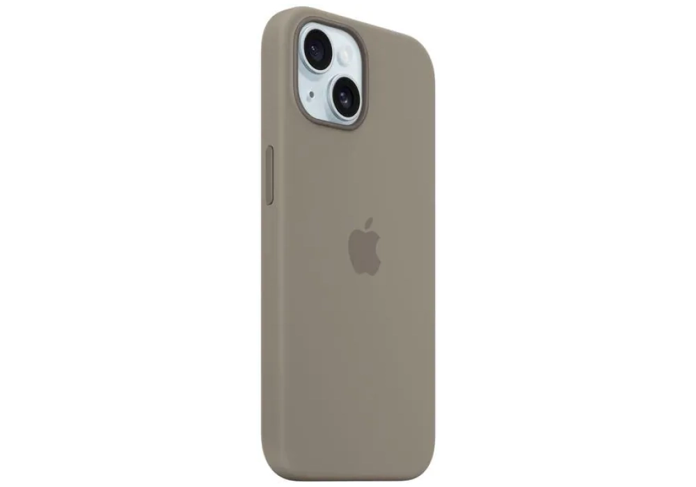 Apple Silicone Case avec MagSafe iPhone 15