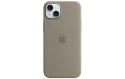 Apple Silicone Case avec MagSafe iPhone 15 Plus Clay