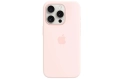 Apple Silicone Case avec MagSafe iPhone 15 Pro Light Pink