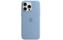 Apple Silicone Case avec MagSafe iPhone 15 Pro Max Winter Blue