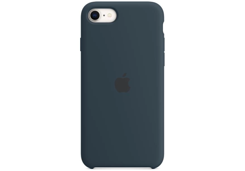 Apple Silicone Case iPhone SE (3. Gen) - Bleu