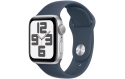 Apple Watch SE 2023 40 mm GPS Alu Argent Sport Bleu orage M/L
