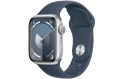 Apple Watch Series 9 41 mm Alu Argent Sport Bleu orage M/L