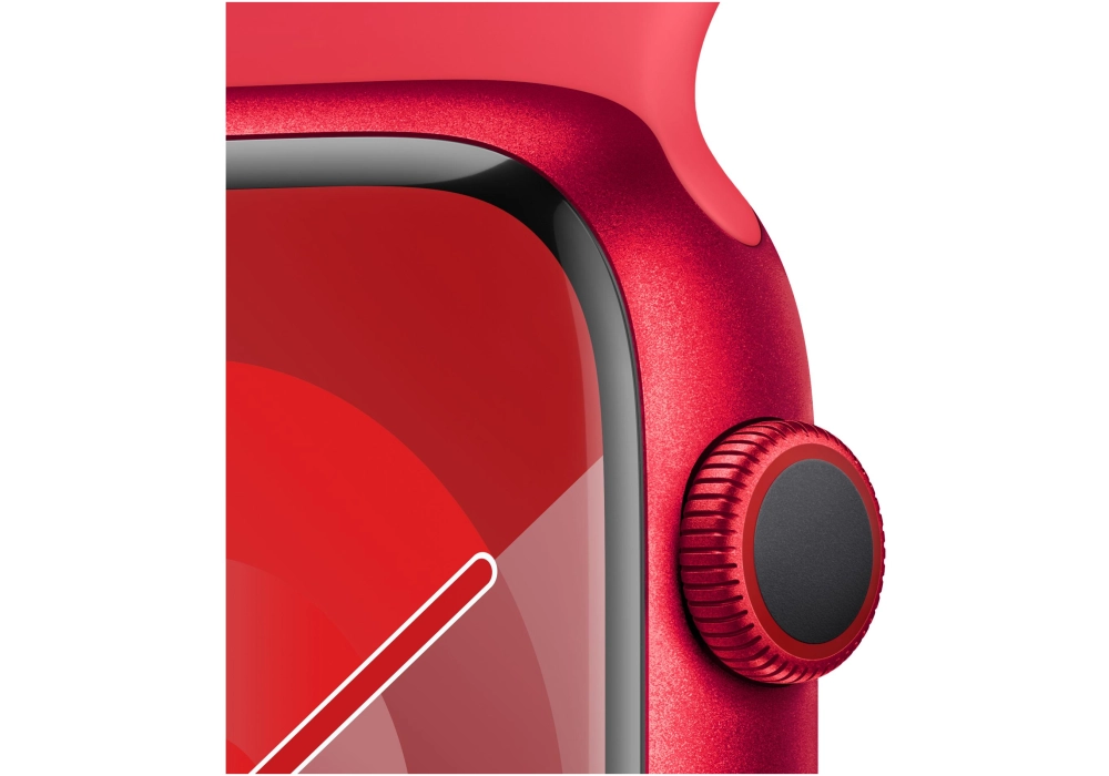 Apple Watch Series 9 41 mm LTE Alu (Product)Red Sport M/L