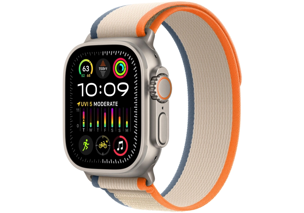 Apple Watch Ultra 2 Trail Loop Orange/Beige M/L