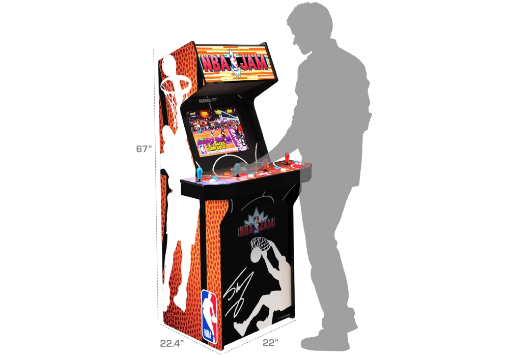 Arcade1Up NBA Jam SHAQ XL 3-in-1 Wifi