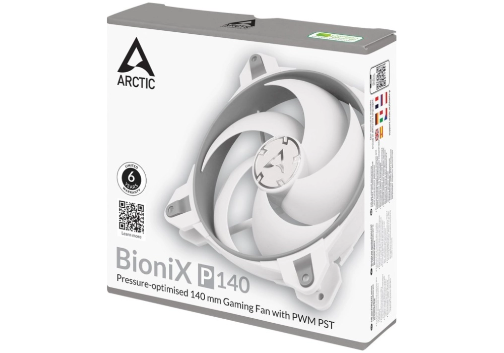 Arctic BioniX P140 PWM PST (Blanc)