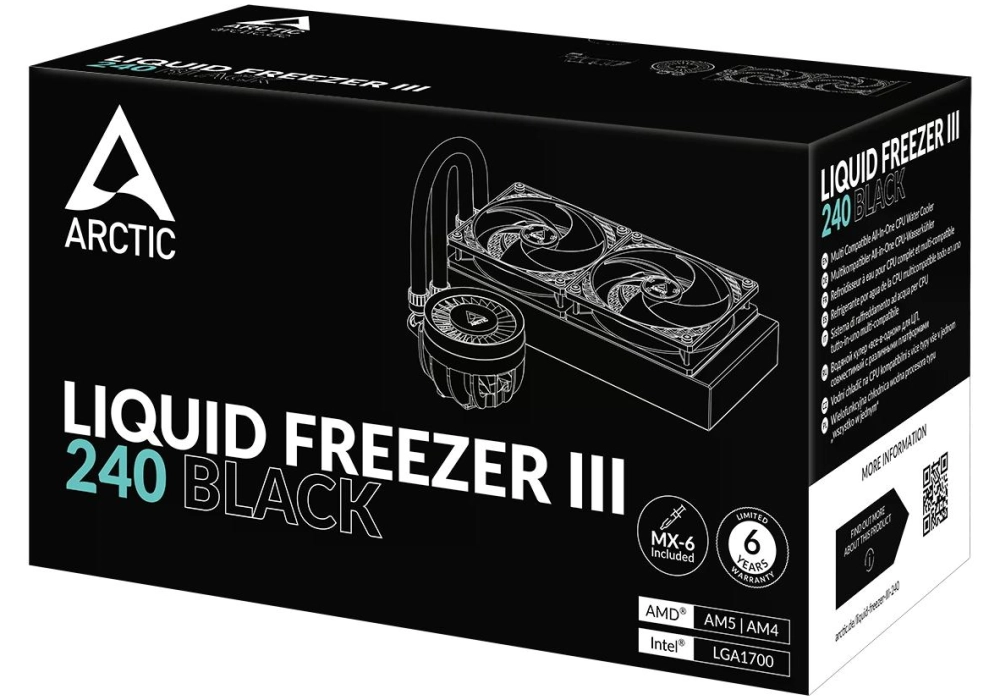 Arctic Cooling Liquid Freezer III 240