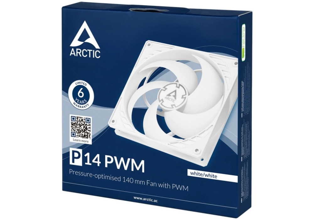 Arctic P14 PWM (Blanc)