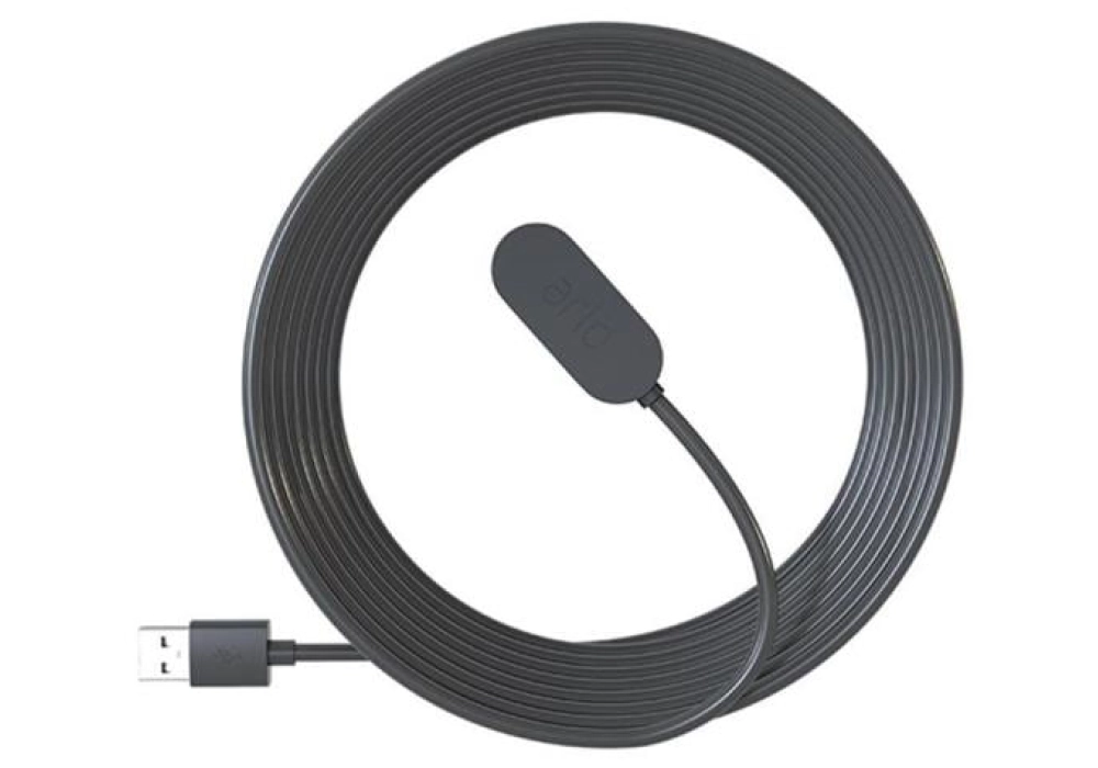 Arlo Câble d'alimentation magnétique - 2.44m (Noir)