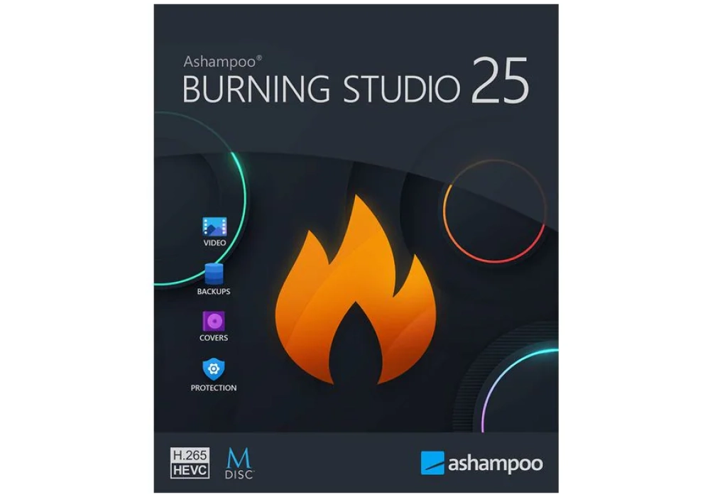 Ashampoo Burning Studio 25 ESD, Version complète, 1 PC