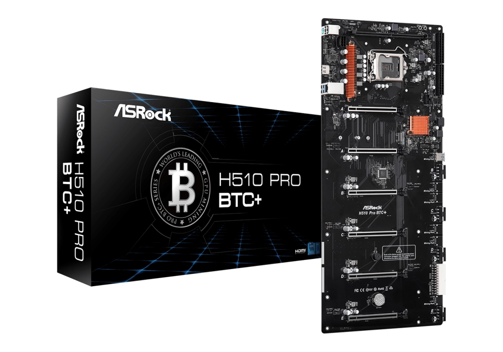 ASRock H510 Pro BTC+ 