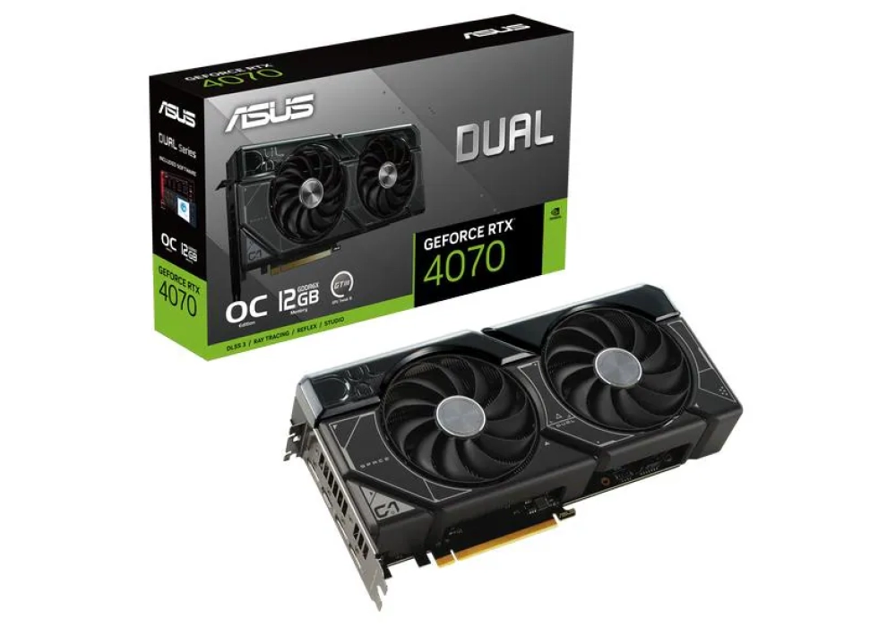 Asus DUAL GeForce RTX 4070 OC 12 GB