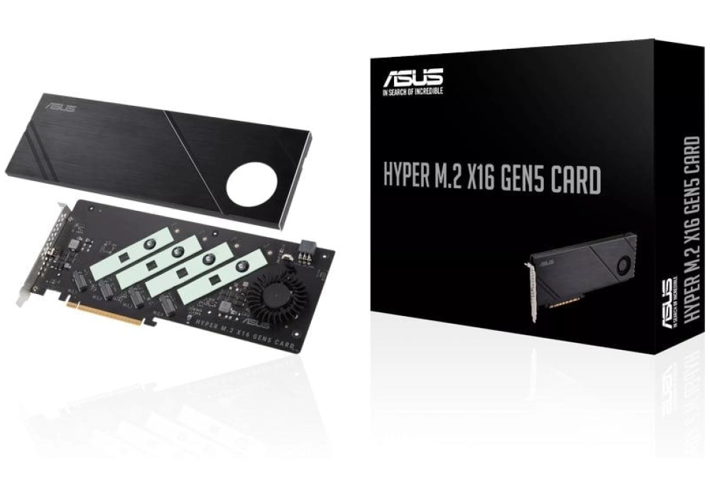 ASUS Hyper M.2 x16 Gen5 Card