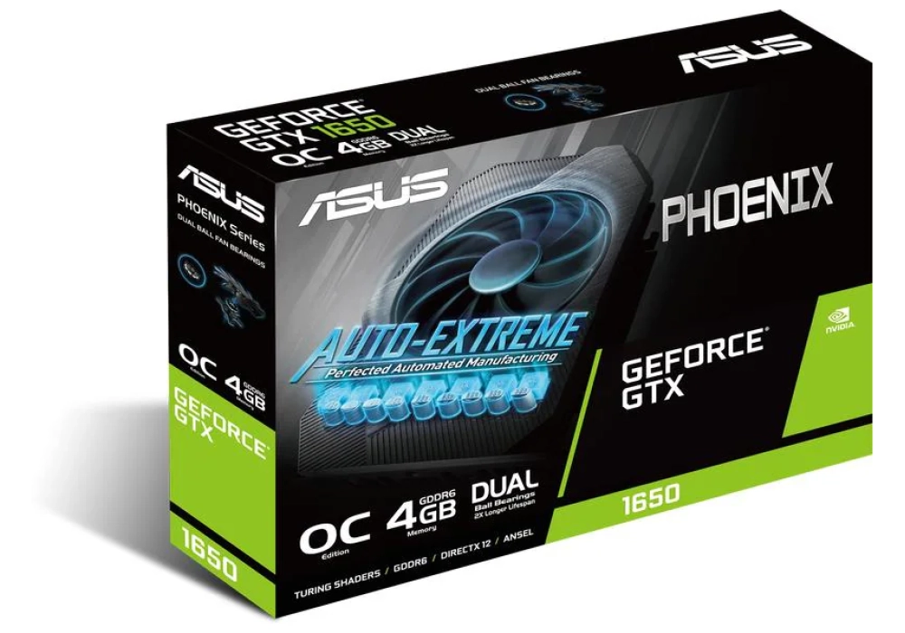 ASUS Phoenix GeForce GTX 1650 OC 4 GB GDDR6