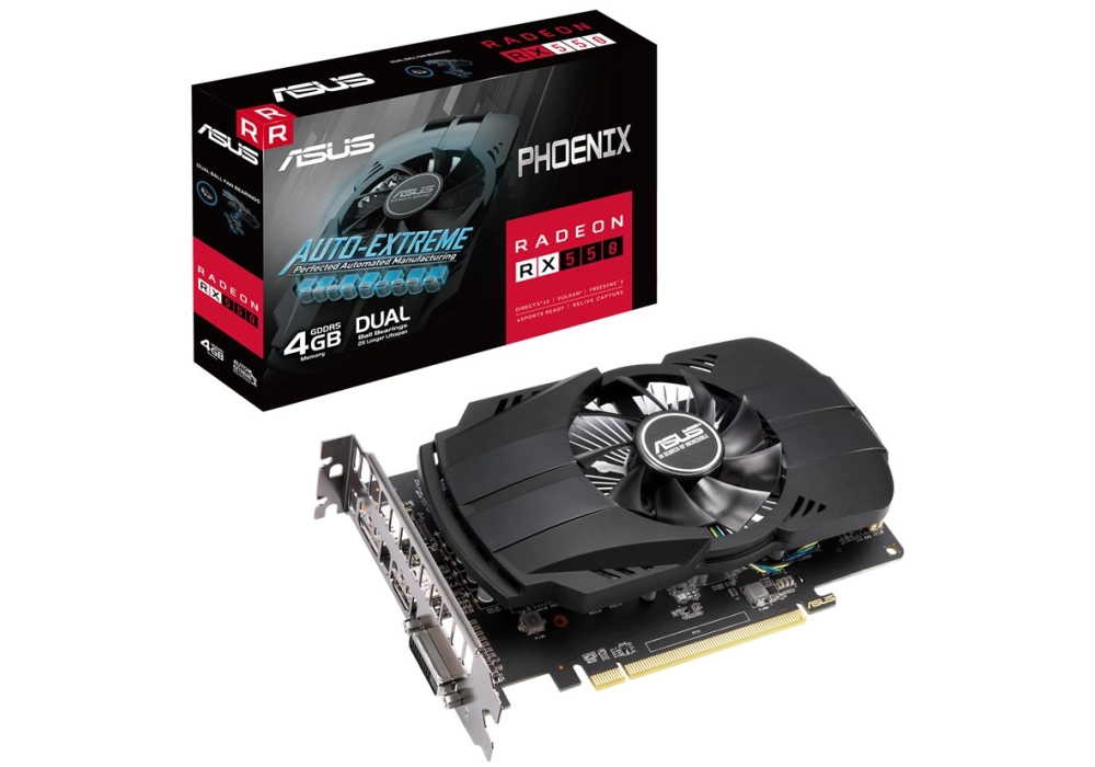 ASUS Phoenix Radeon RX 550 EVO 4GB