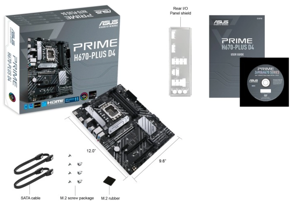 ASUS Prime H670-PLUS D4