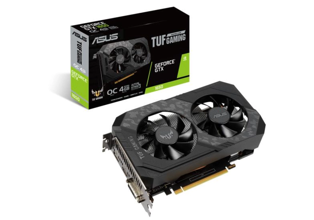 Asus TUF Gaming GeForce GTX 1650 OC (TUF-GTX1650-O4GD6-GAMING)