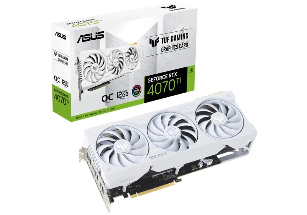 ASUS TUF Gaming GeForce RTX 4070 Ti White OC