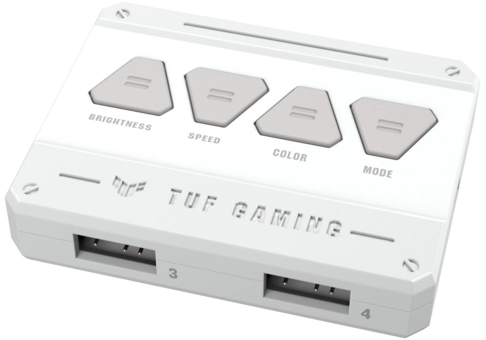ASUS TUF Gaming TF120 ARGB White Edition - 3x 120mm + Contrôleur