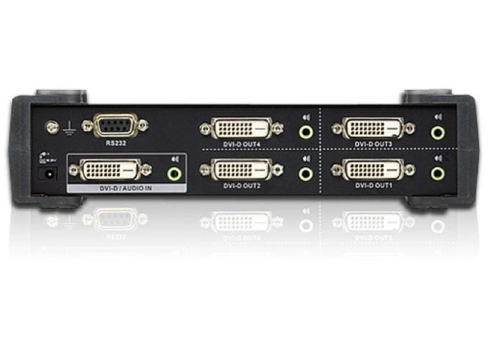 ATEN Diviseur de signaux à 4 ports VS174 DVI-Dual-Link/Audio