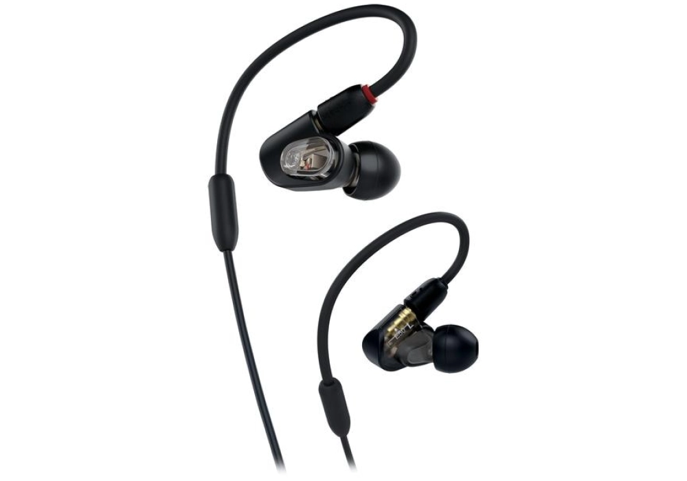 Audio-Technica Écouteurs intra-auriculaires ATH-E50 (Noir)