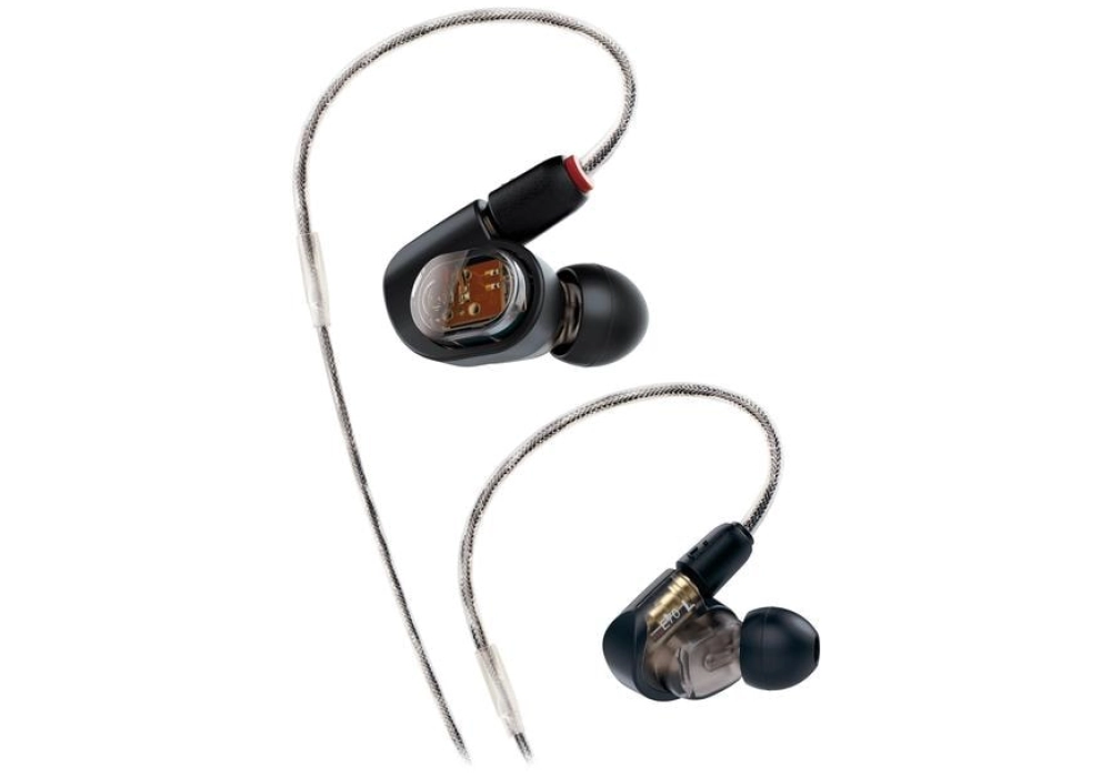 Audio-Technica Écouteurs intra-auriculaires ATH-E70 (Noir)