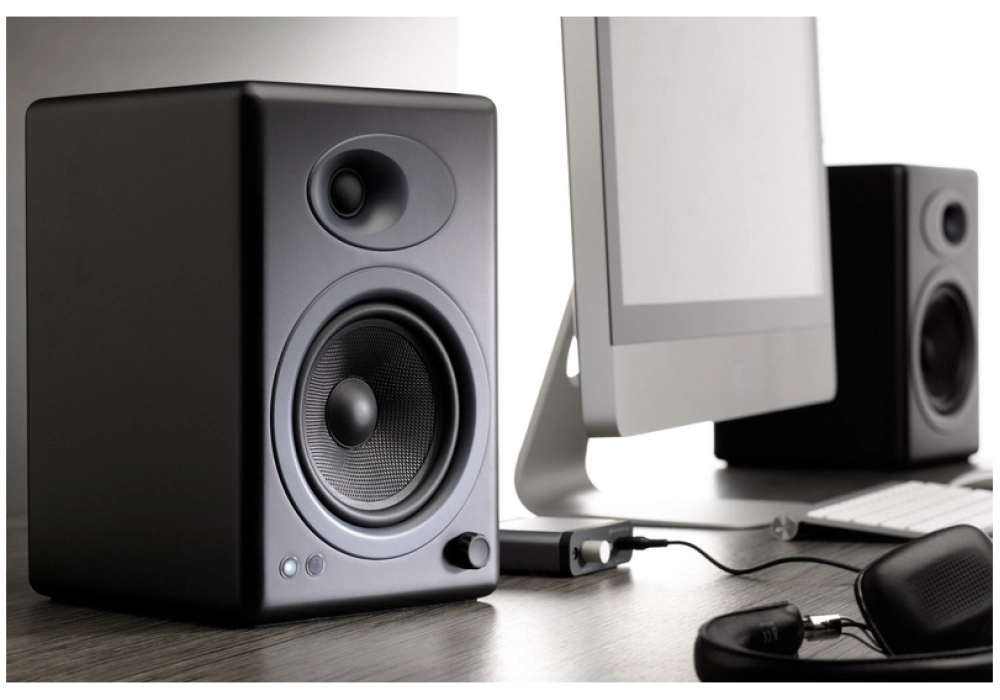 Audioengine A5+ Powered Speakers - Black