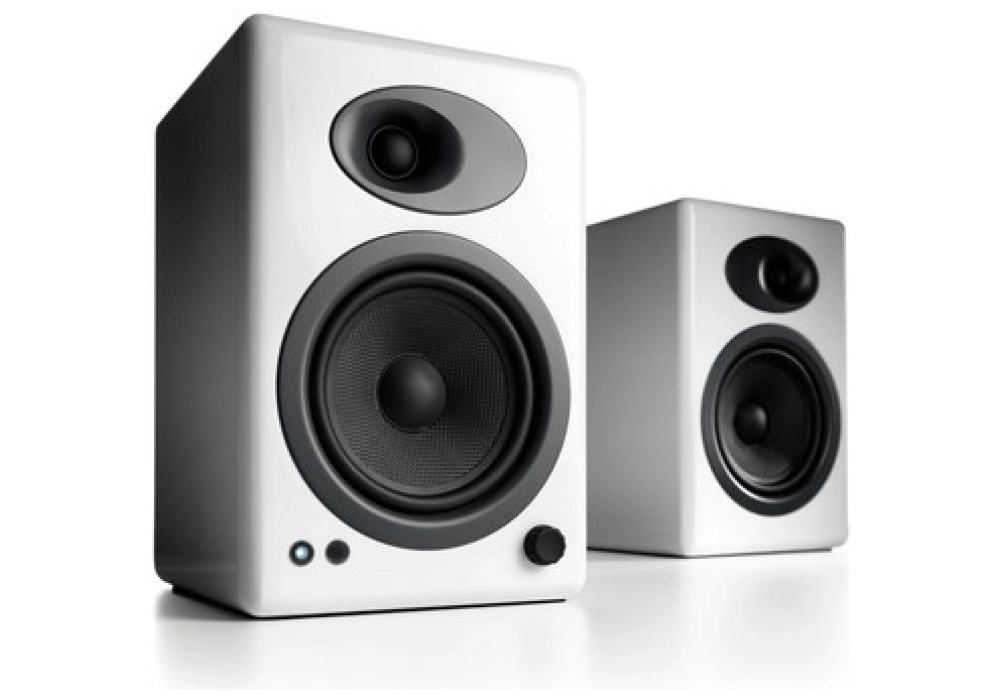 Audioengine A5+ Powered Speakers - White
