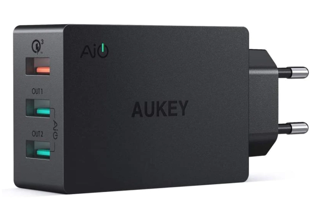 AUKEY Chargeur mural USB PA-T14 43.5W 3-Port