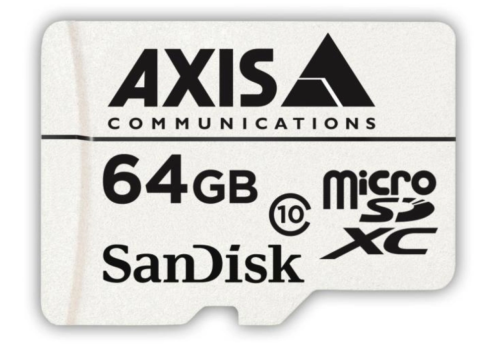 Axis Carte mémoire Surveillance 64 GB microSDXC 1 pièce