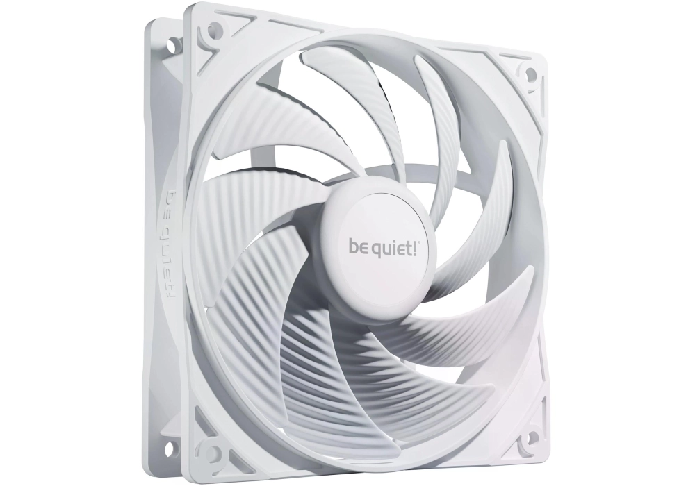 be quiet! Pure Wings 3 PWM high-speed 120 mm blanc