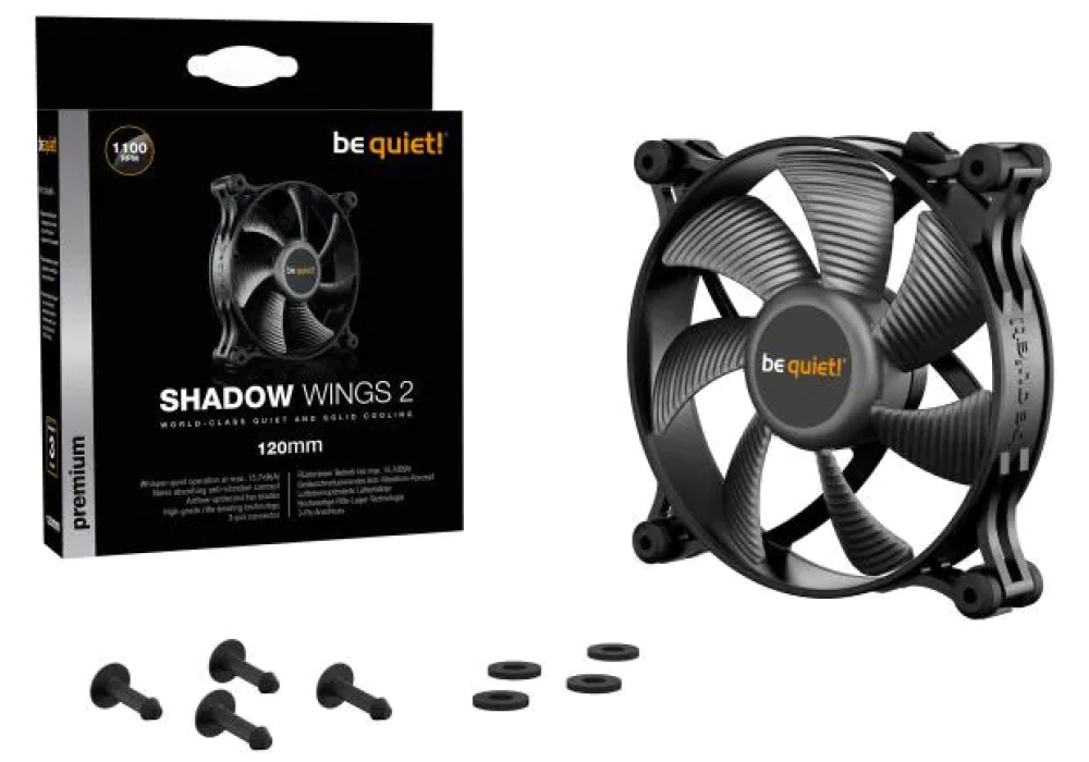 be quiet! Shadow Wings 2 120mm