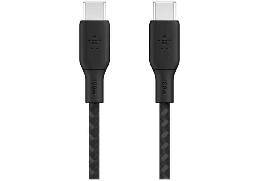 Belkin Câble Boost Charge USB-C (Noir) - 2.0 m - CAB014bt2MBK 