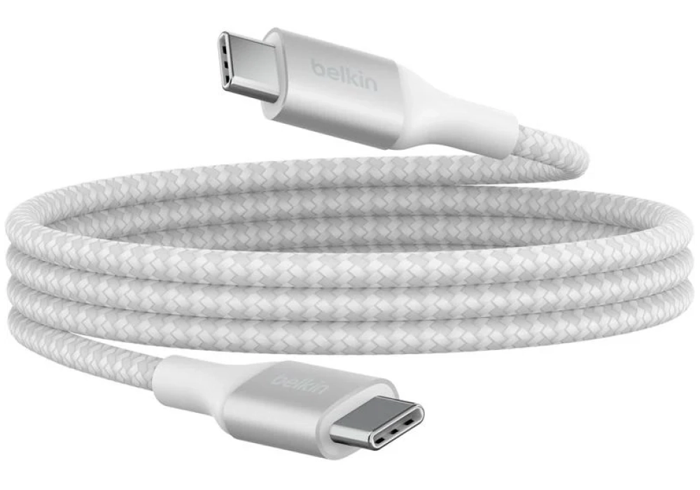 Belkin Câble USB BoostCharge 240W USB C - USB C 1 m blanc