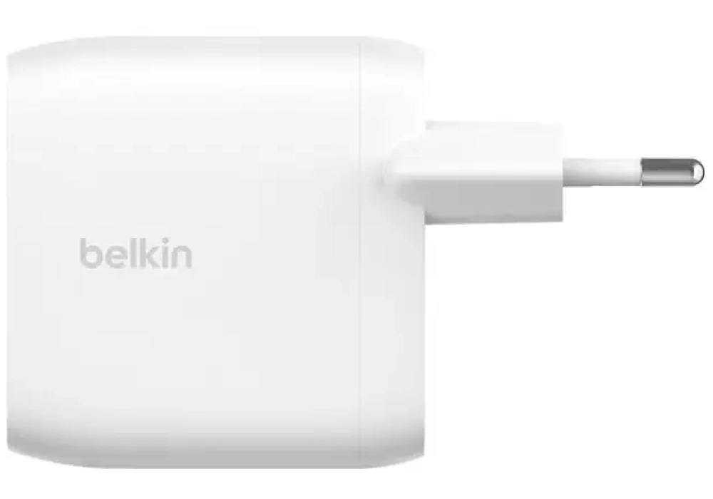 Belkin Chargeur mural Double USB-C 65W Blanc