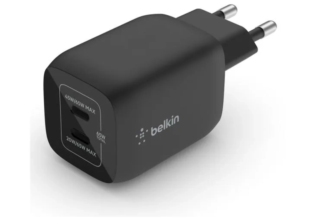 Belkin Chargeur mural USB BoostCharge Pro 65W