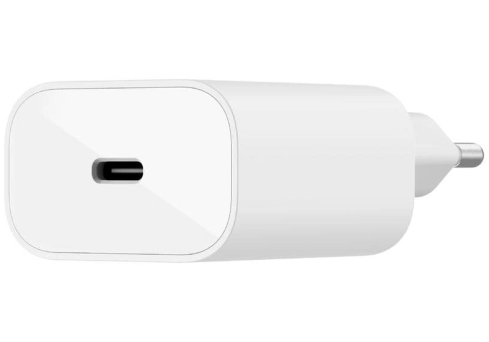 Belkin Chargeur secteur USB-C PD 3.0 PPS (25 W) avec câble USB-C vers Lightning