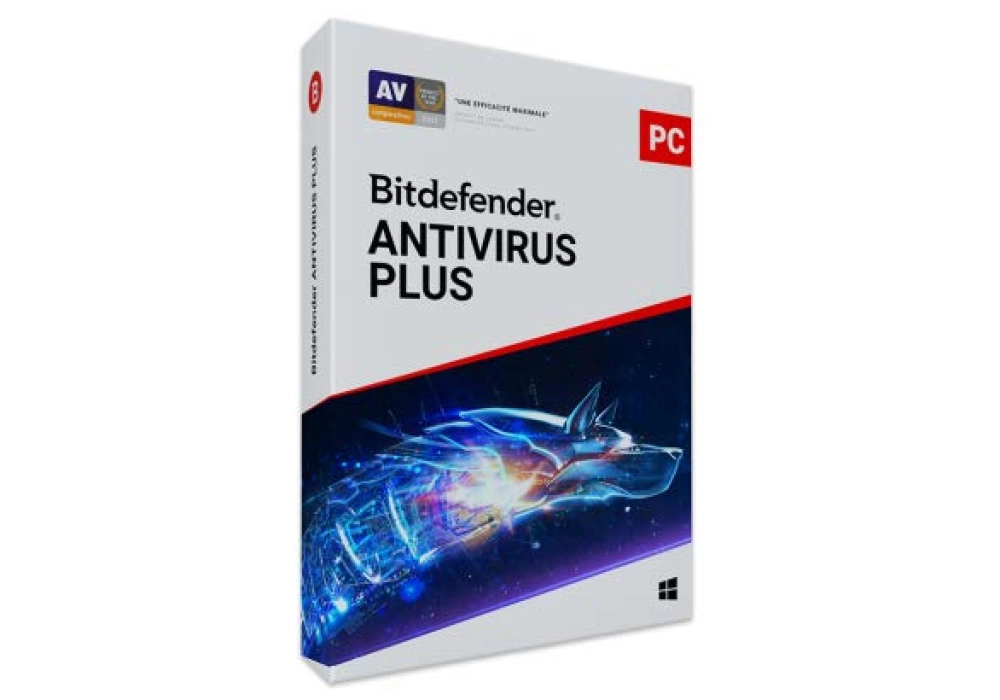 Bitdefender Antivirus Plus (2 ans 1 PC)