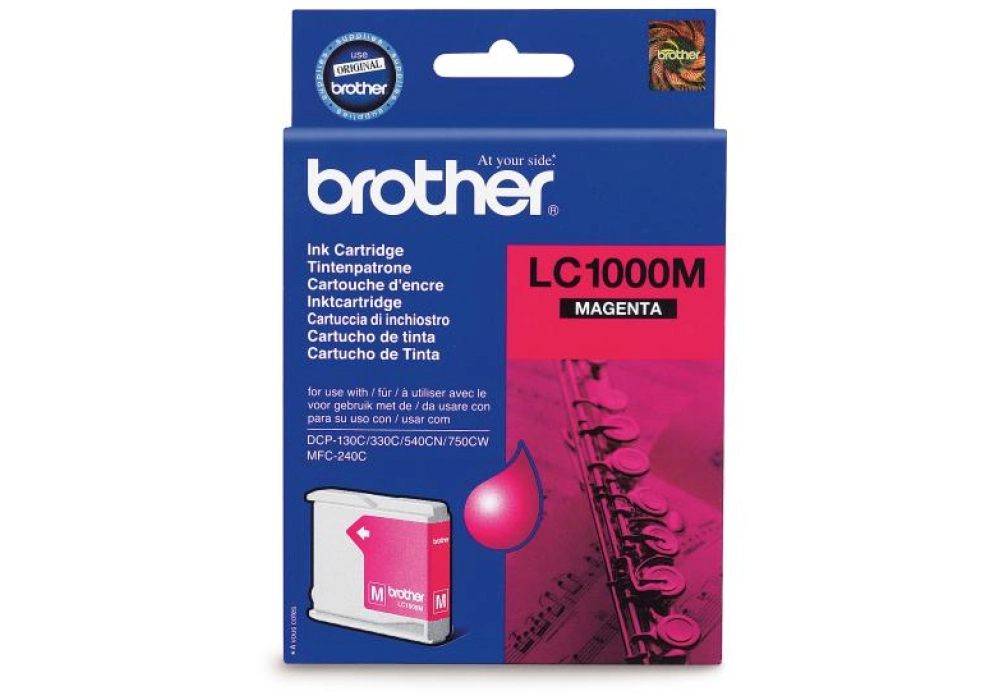 Brother Inkjet Cartridge LC-1000M - Magenta
