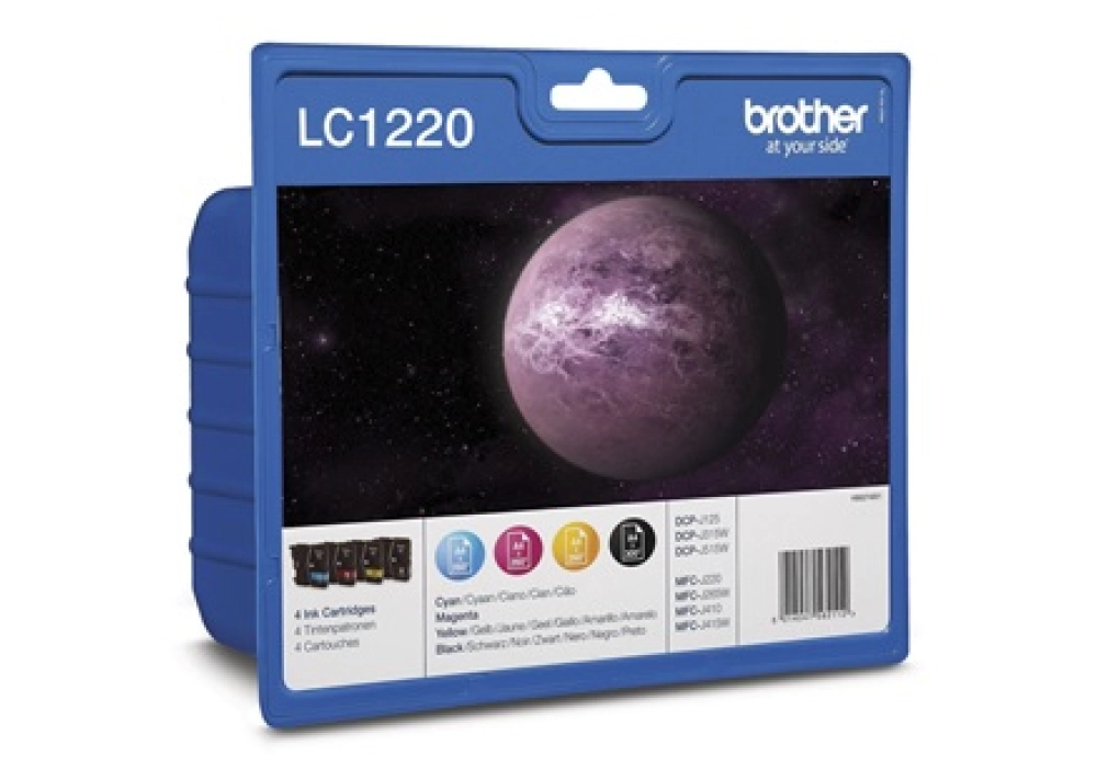Brother Inkjet Cartridge LC-1220VALBP - Value Pack