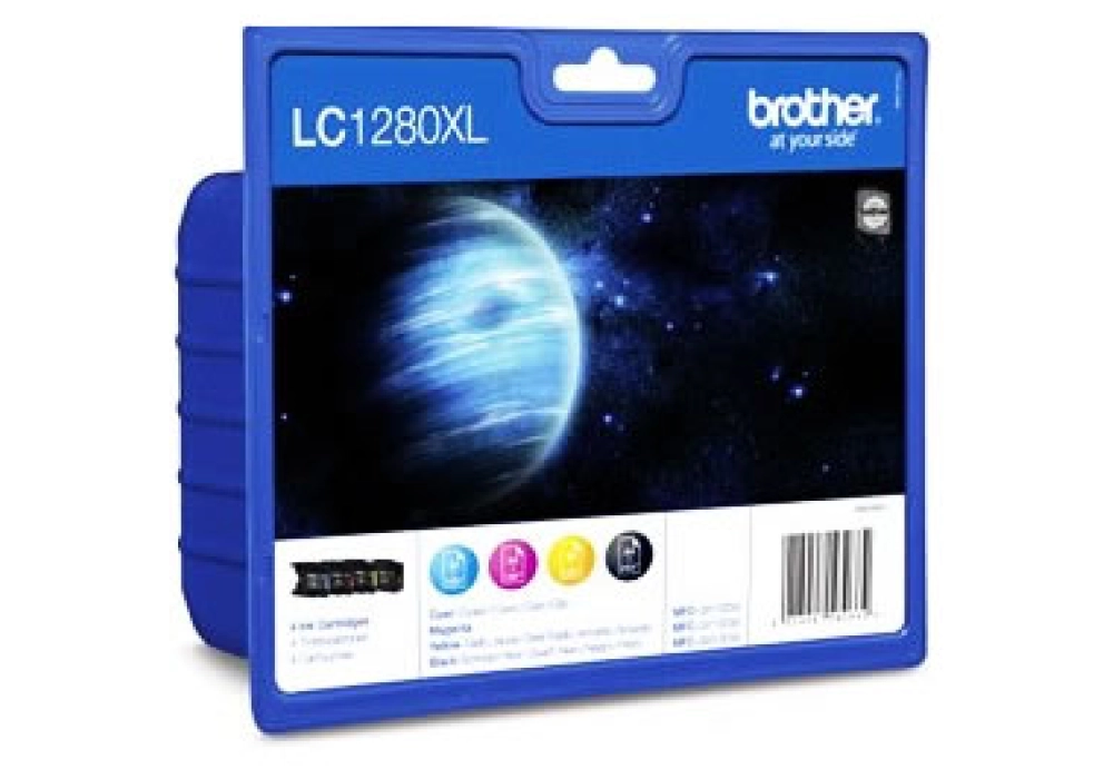 Brother Inkjet Cartridge LC-1280XLVALBP - Value Pack