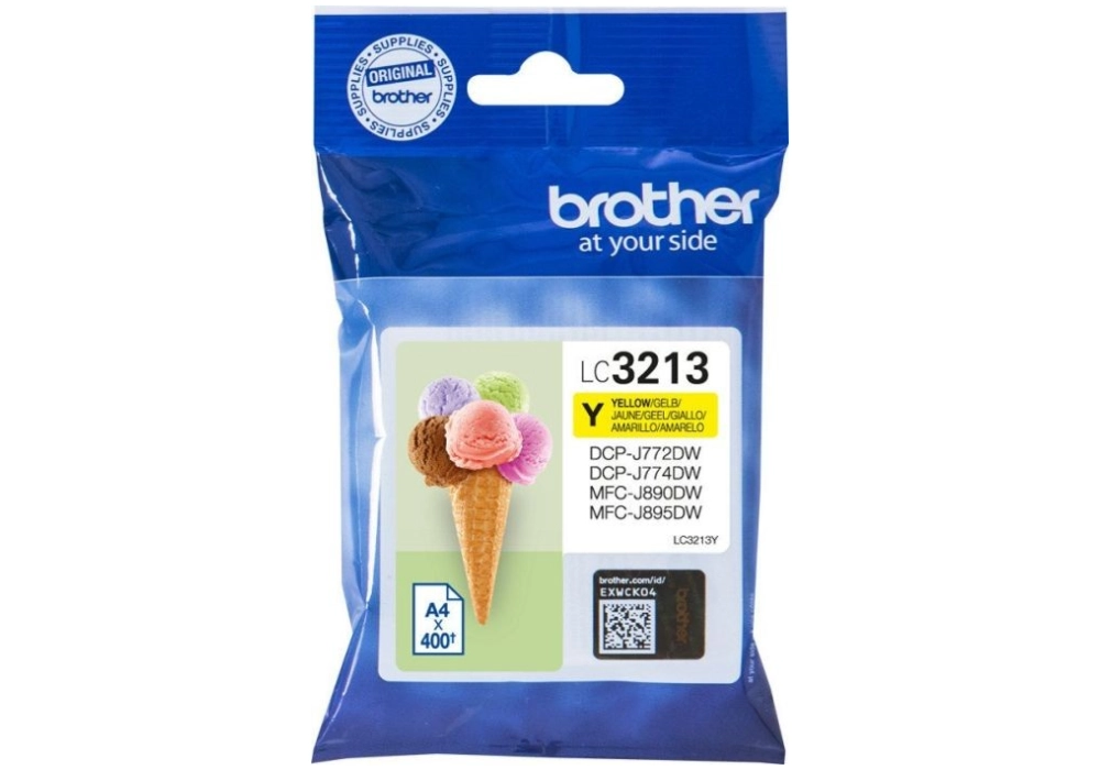 Brother Inkjet Cartridge LC-3213Y - Yellow