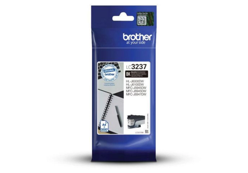 Brother Inkjet Cartridge LC-3237BK - Black