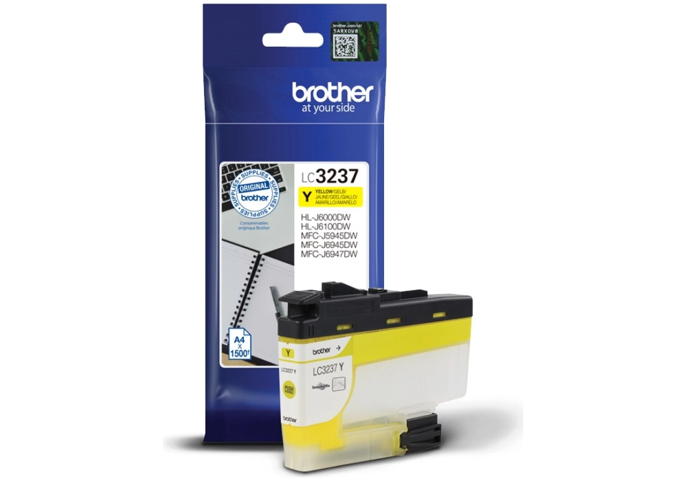 Brother Inkjet Cartridge LC-3237Y - Yellow
