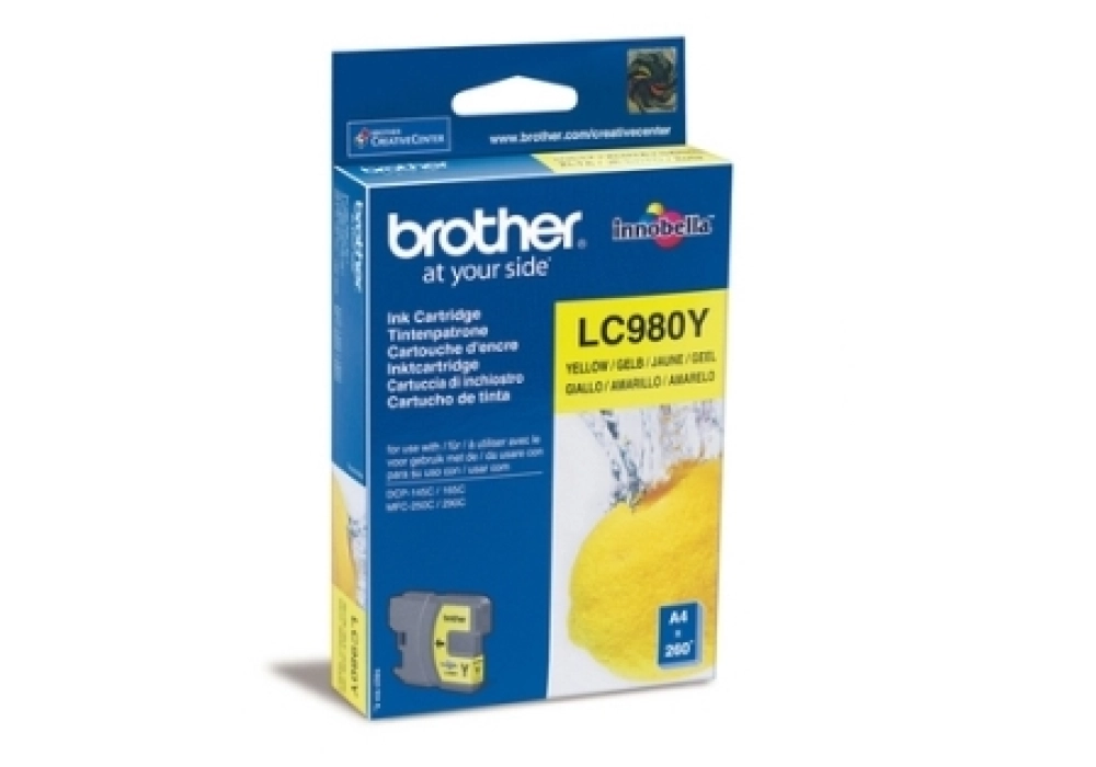 Brother Inkjet Cartridge LC-980Y - Yellow