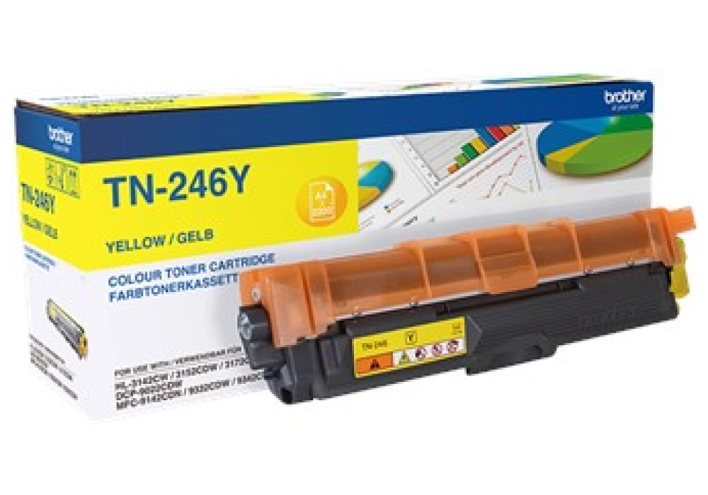Brother Toner Cartridge - TN-246Y - Yellow