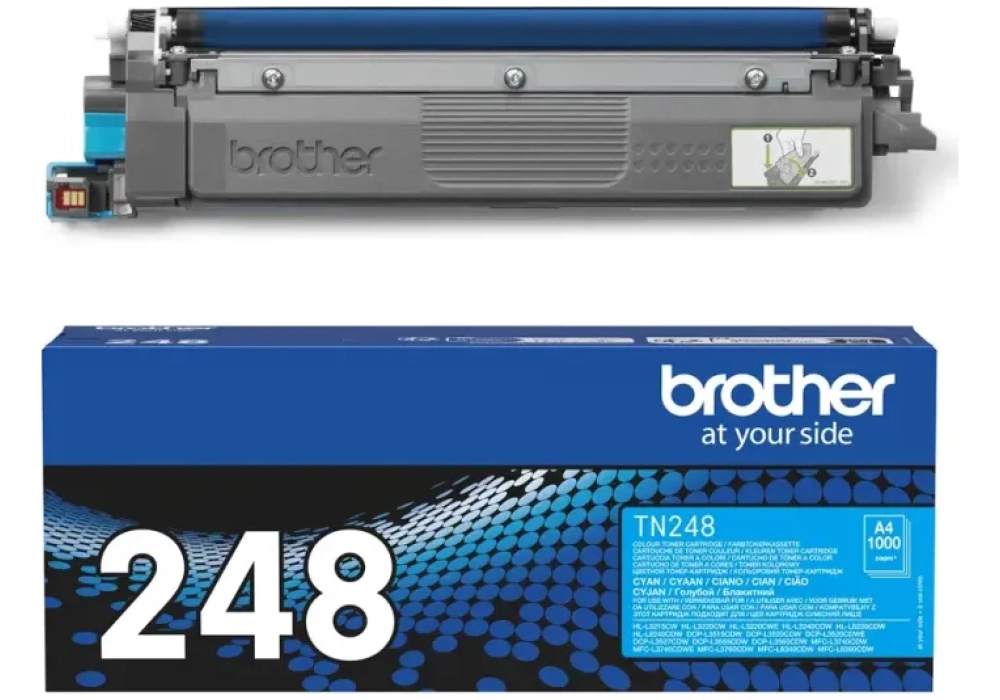 Brother Toner Cartridge - TN-248C - Cyan