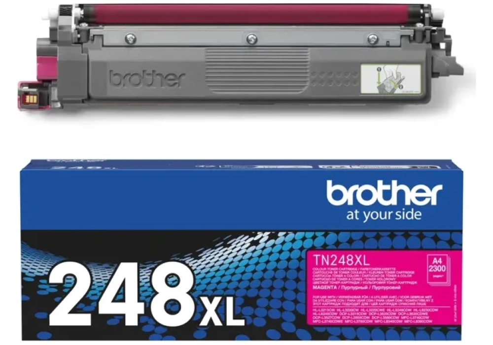 Brother Toner Cartridge - TN-248XLC - Magenta