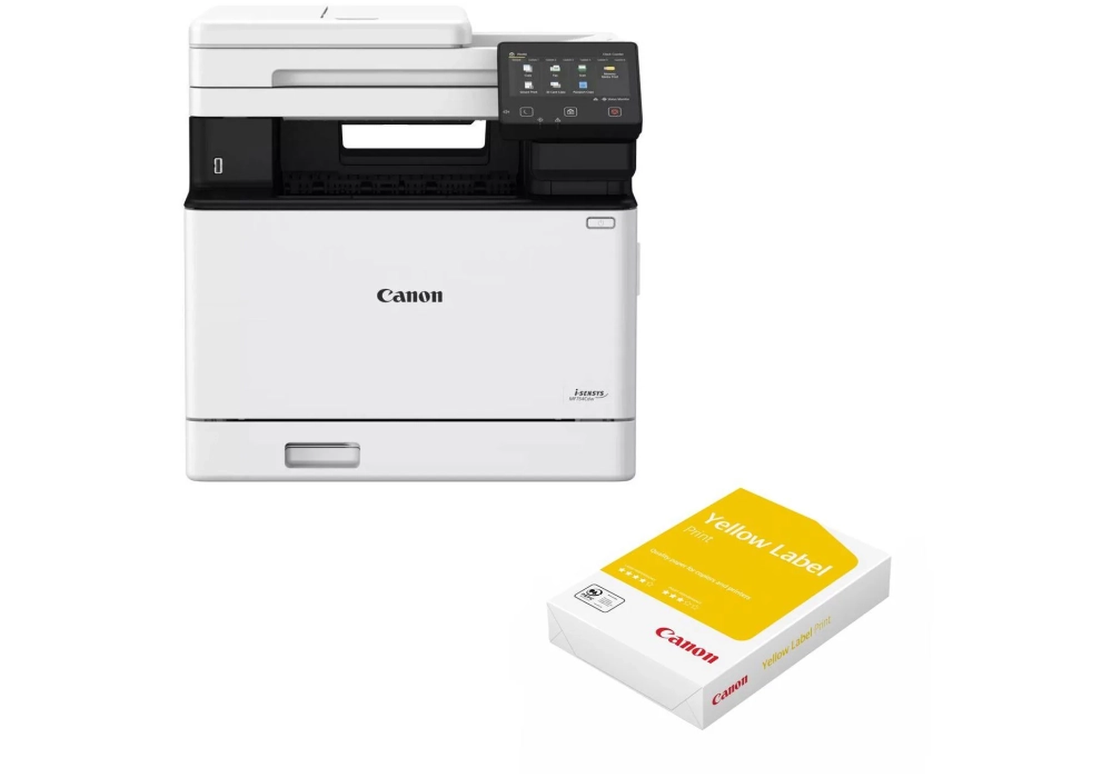 Canon i-SENSYS MF752Cdw + papier Yellow Label Print A4